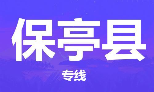 巢湖到保亭物流专线|巢湖发保亭货运专线