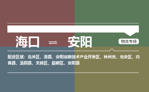 海口到安阳物流专线2023省市县+乡镇+派+送保证时效