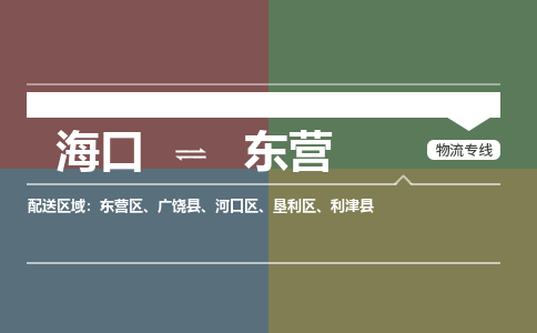 海口到东营物流专线2023省市县+乡镇+派+送保证时效