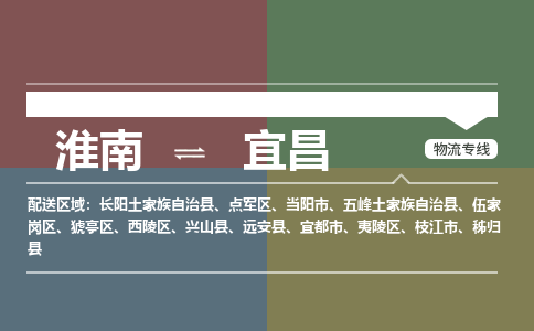 淮南到宜昌物流专线公司