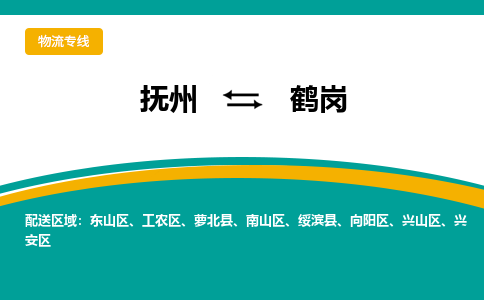 抚州到鹤岗物流专线公司