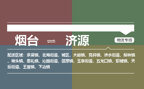 烟台到济源危险品运输公司2023省市县+乡镇+闪+送时效保障