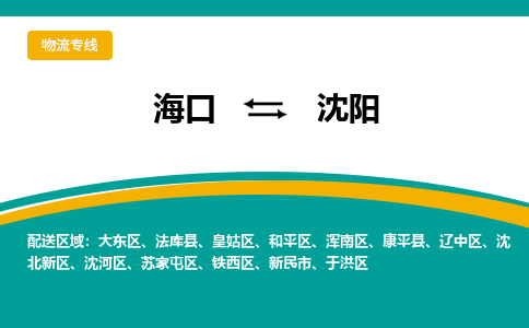 沈阳到海口危险品运输公司2023省市县+乡镇+闪+送时效保障