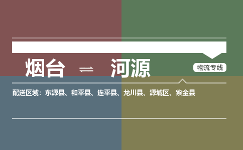 烟台到河源危险品运输公司2023省市县+乡镇+闪+送时效保障