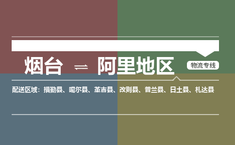 烟台到阿里地物流专线公司2023省市县+乡镇+闪+送时效保障