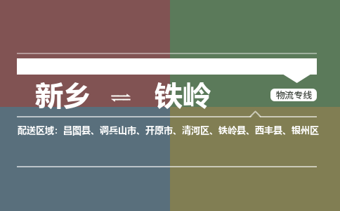 铁岭到新乡物流专线2023省市县+乡镇+闪+送时效保障