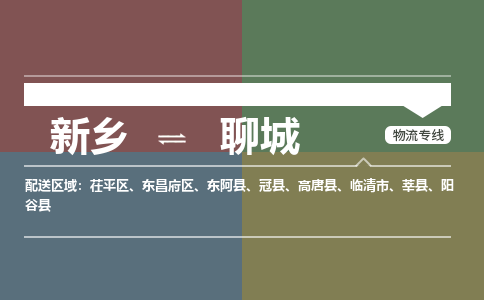 新乡到聊城物流专线2023省市县+乡镇+派+送保证时效