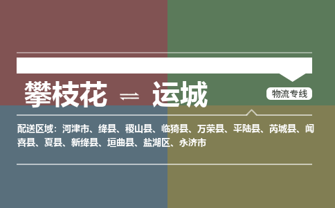 攀枝花发运城专线物流，攀枝花到运城零担整车运输2023时+效+保+证/省市县+乡镇+闪+送