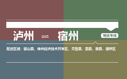 泸州发宿州专线物流，泸州到宿州设备运输公司2023时+效+保+证/省市县+乡镇+闪+送