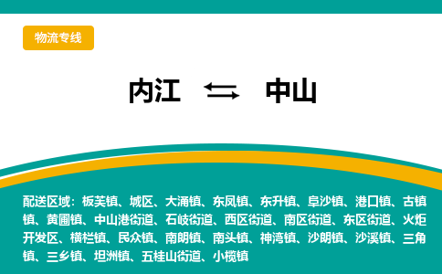 内江发中山专线物流，内江到中山轿车托运公司2023时+效+保+证/省市县+乡镇+闪+送