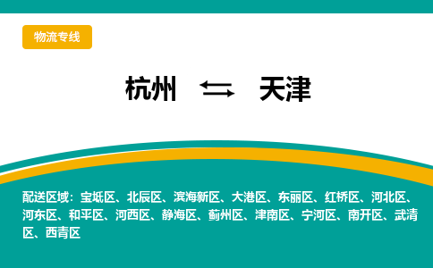 杭州发天津专线物流，杭州到天津零担整车运输2023时+效+保+证/省市县+乡镇+闪+送