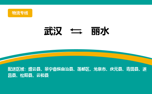 武汉到丽水物流公司_武汉到丽水货运专线