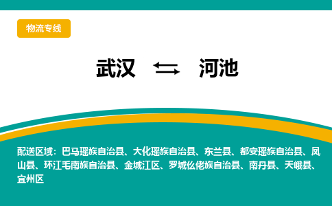 武汉到河池物流公司_武汉到河池货运专线