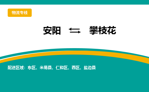 安阳到攀枝花物流专线_安阳至攀枝花货运零担之旅