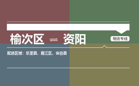 榆次到资阳物流专线2023省市县+乡镇+派+送保证时效