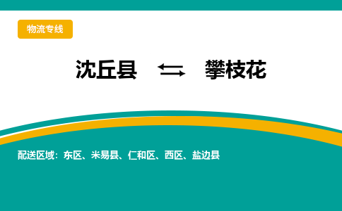 沈丘到攀枝花物流专线_沈丘至攀枝花货运零担之旅