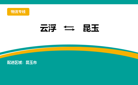 云浮到昆玉物流公司_云浮到昆玉货运专线