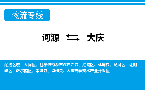 河源到大庆物流公司_河源到大庆货运专线