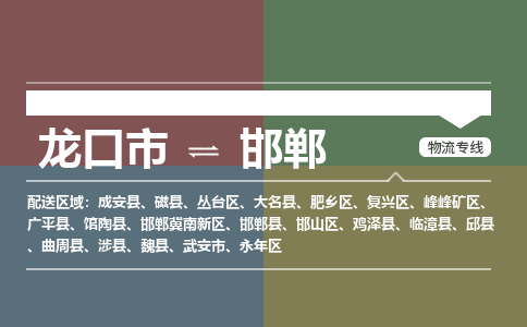 龙口到邯郸物流公司_龙口到邯郸货运专线