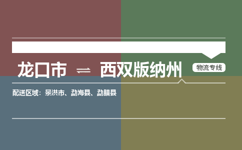 龙口到西双版纳州物流公司_龙口到西双版纳州货运专线