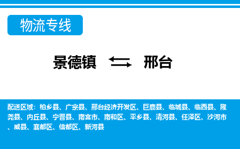 景德镇到邢台物流公司_景德镇到邢台货运专线